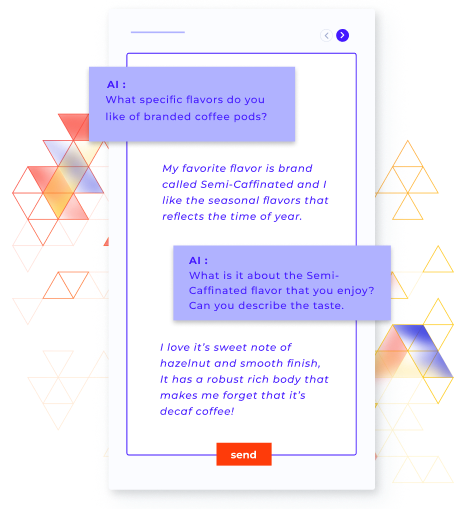 Couple qualitative feedback and quantitative data at scale