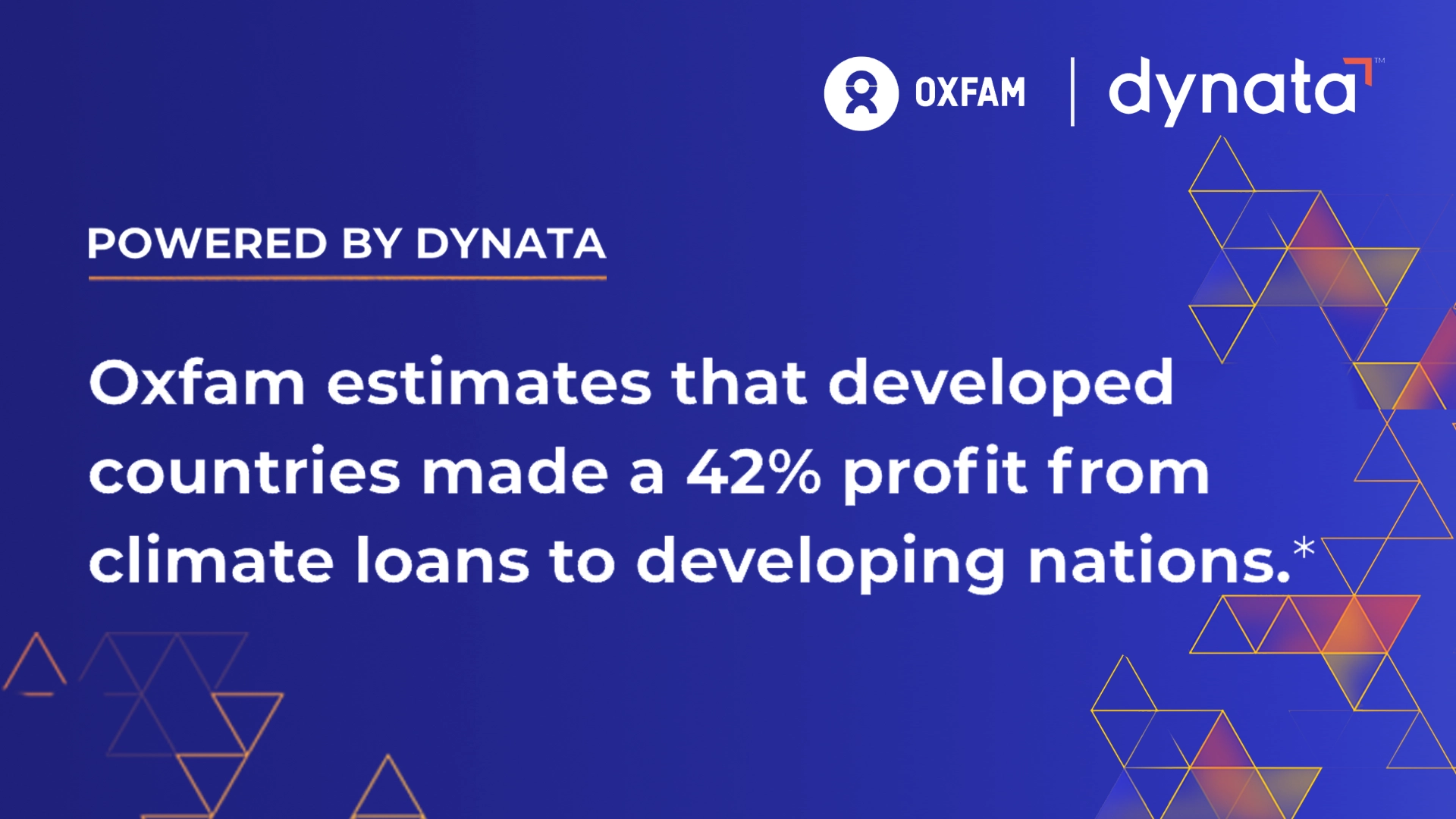 Two thirds of climate funding for Global South is loans as rich countries profiteer from escalating climate crisis.