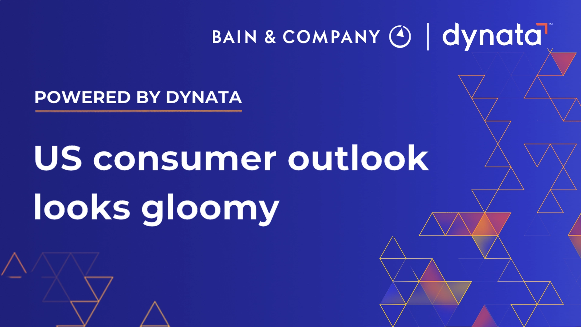 US consumer outlook looks gloomy